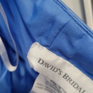 David's Bridal bridesmaids dress